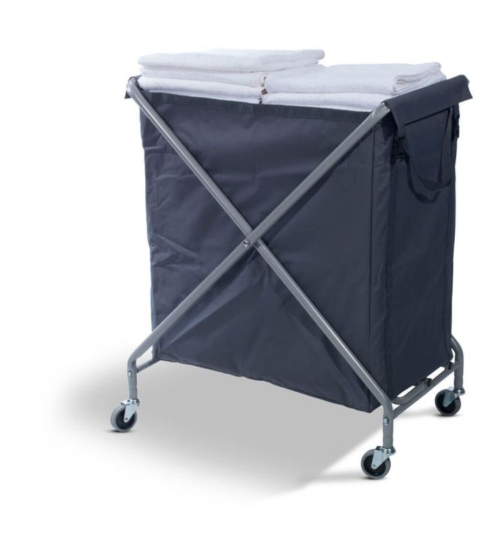 Numatic NX2401 Servo-X 240L duży składany wózek pościelowy