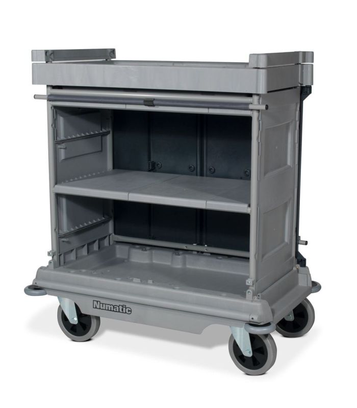 NKU 30 FF Wózek hotelowy z roletą NUMATIC Stara wersja kolorystyczna