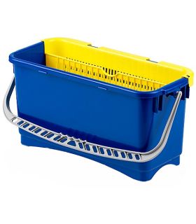 TT2907BK Kompletne wiadro z odciskarką do do mycia okien marki TTS 20L Zestaw bez kółek