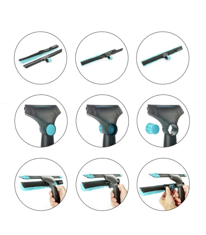 Combinator 2.0 MOEMRAN system montażu zestawu do mycia okien