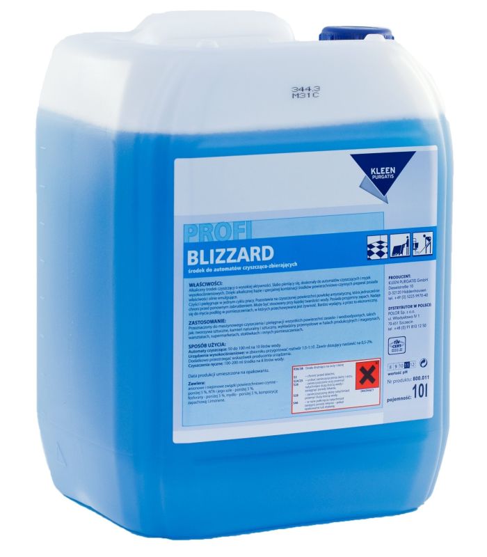 BLIZZARD Kanister 10L profesjonalny koncentrat do automatów czyszczących KLEEN