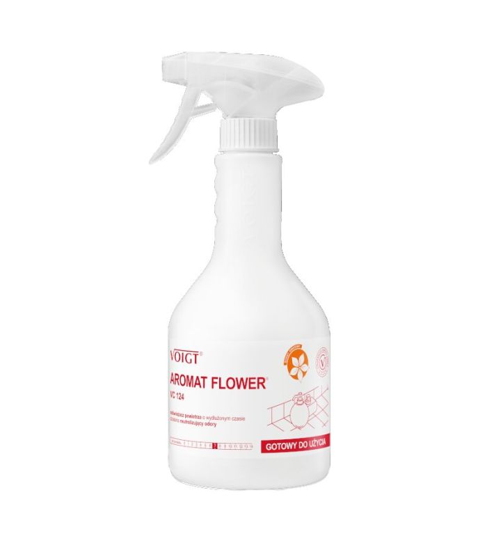 VC 124 FLOWER 0.6L Długotrwały profesjonalny odświeżacz powietrza o zapachu kwiatowym VOIGT