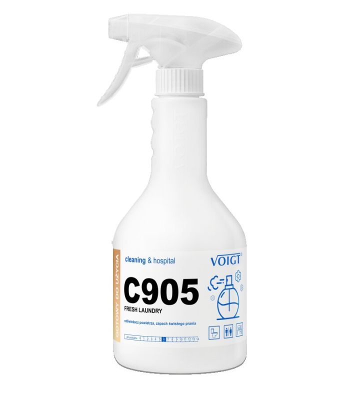 C905 FRESH LAUNDRY / VOIGT H538 ZAPACH ŚWIEŻEGO PRANIA /  0.6L Odświeżacz powietrza neutralizator brzydkich zapachów