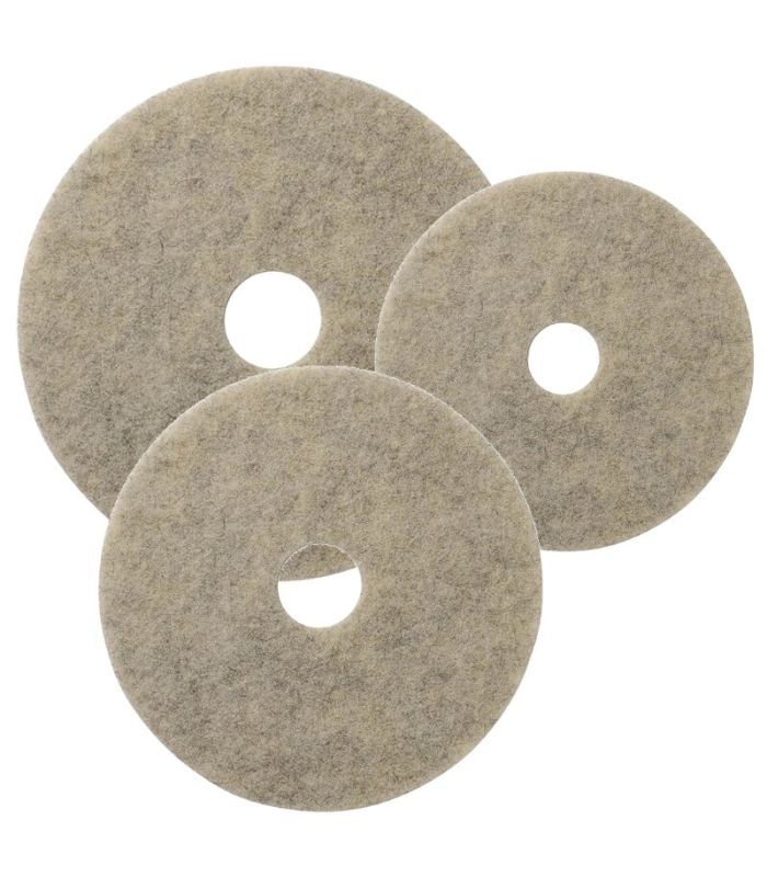 Pad GORILLA ETC z naturalnym włosiem do polerowania i renowacji twardych posadzek i polimerów na wysoki połysk 7" - 24"