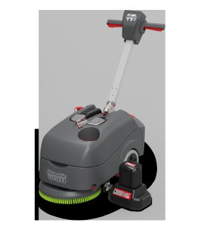 TTB 1840 NX Numatic kompaktowa bateryjna maszyna automat szorująco-zbierający 2x 18L 14 cali