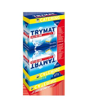 TRYMAT ALL IN ONE 50 tabletek x20g Przemysłowe tabletki do zmywarek 9w1 KLEEN