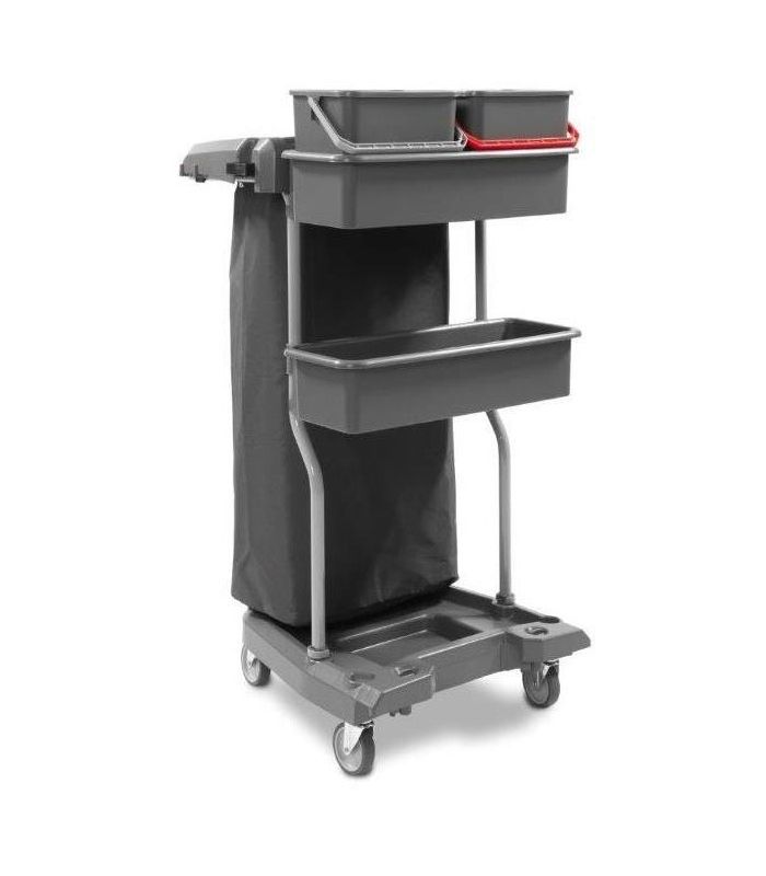 Przystawka do wózka serwisowego - Stelaż na worek 120 litrów oraz kuwety S10.4