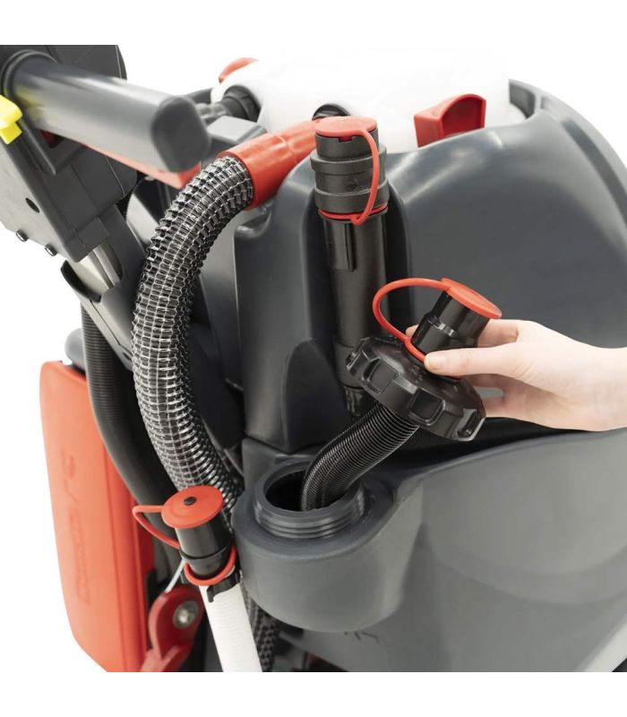 NUMATIC TTB 3045  NX -R  SERIA "NX" kompaktowa bateryjna Li 2 szt. maszyna automat szorująco-zbierający 2x 30L 14"