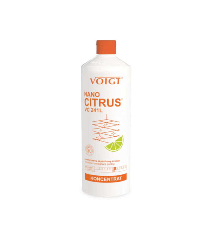 VOIGT VC241L NANO CITRUS Nowoczesny i zapachowy płyn do bieżącego mycia podłóg i płytek C341