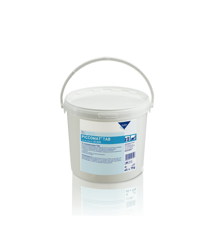 PICCOMAT TAB 45 tabletek 75g Środek do automatów czyszczących w formie tabletek KLEEN