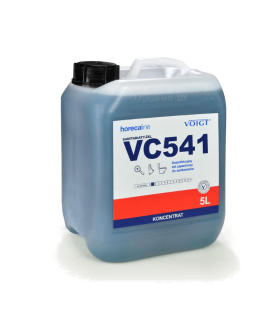 VOIGT VC541K SANITARIATY-ŻEL 5L Bakteriobójczy i grzybobójczy żel do doczyszczania muszli pisuarów bidetów VOIGT