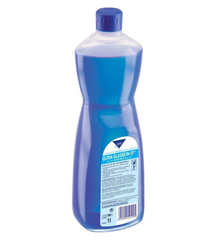 ULTRA GLASREIN Butelka 1L środek do szybkiego bezsmugowego mycia okien i luster KLEEN