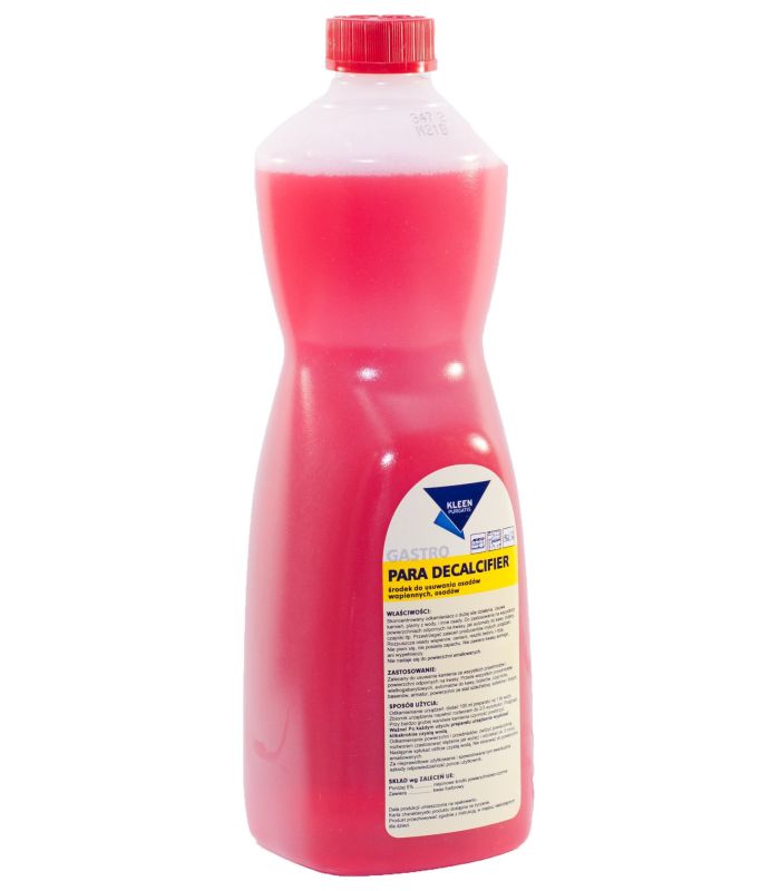 PARA DECALCIFIER 1L Odkamieniacz do czajników ekspresów zbiorników i sprzętu KLEEN