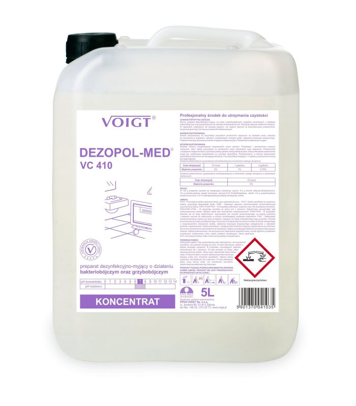 VOIGT VC410 DEZOPOL-MED - koncentrat dezynfekujący 5 l