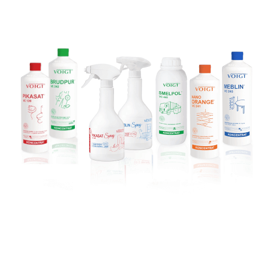 Środki czystości marki VOIGT - Najpopularniejsza profesjonalna chemia w Polsce